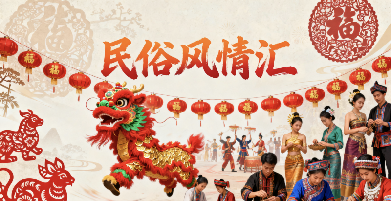 传统民俗文化节-民俗风情汇